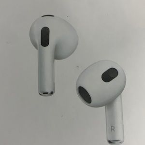 White AirPods